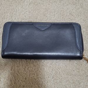 Marc by Marc Jacob Navy leather wallet